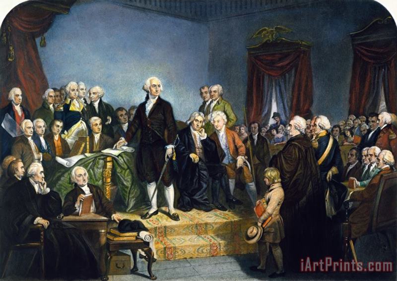 Others Washington: Inauguration Art Painting