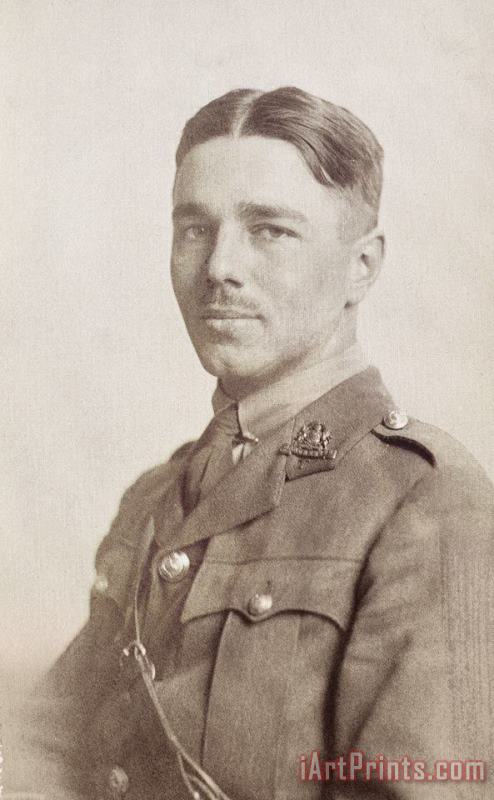 Wilfred Owen (1893-1918) painting - Others Wilfred Owen (1893-1918) Art Print