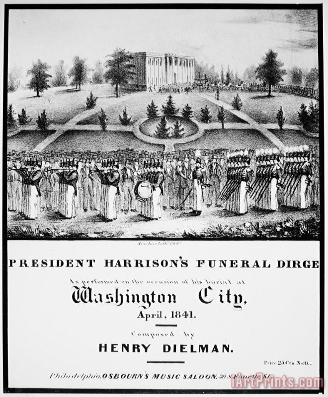 Others William Henry Harrison Art Print