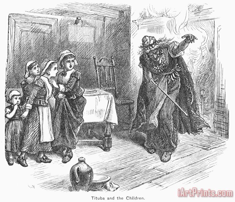 Others Witch Trial: Tituba, 1692 Art Print