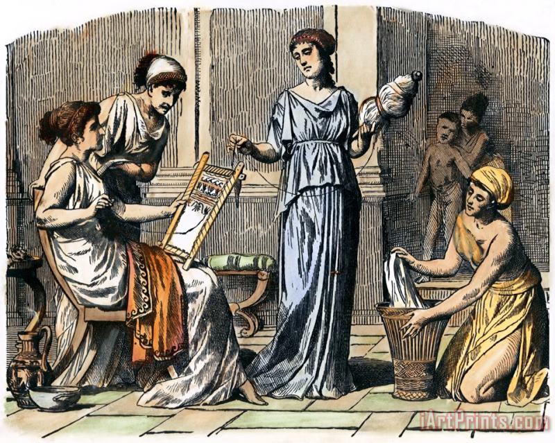 Others Women Of Ancient Greece Art Print