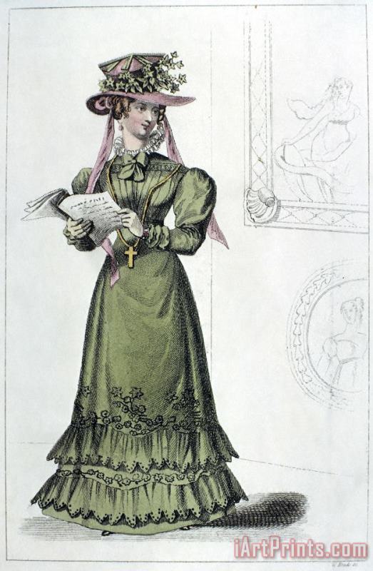 Womens Fashion, 1826 painting - Others Womens Fashion, 1826 Art Print