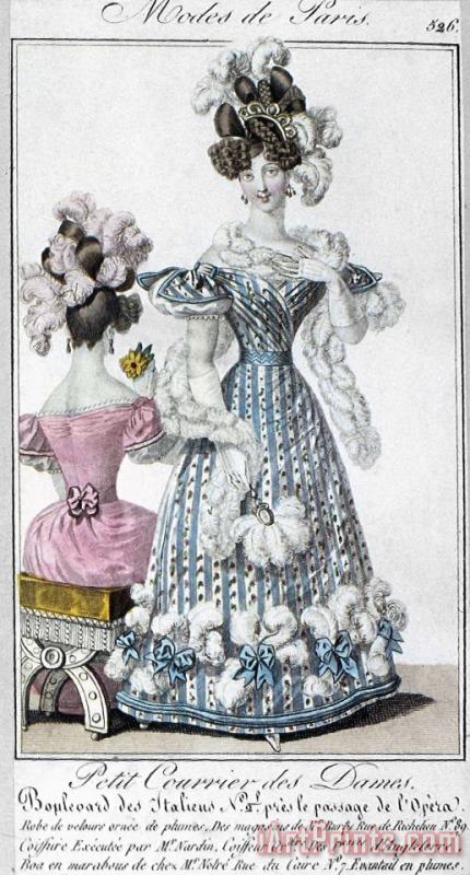 Womens Fashion, 1828 painting - Others Womens Fashion, 1828 Art Print