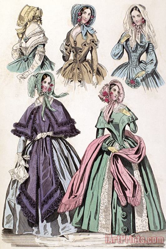 Others Womens Fashion, 1842 Art Print