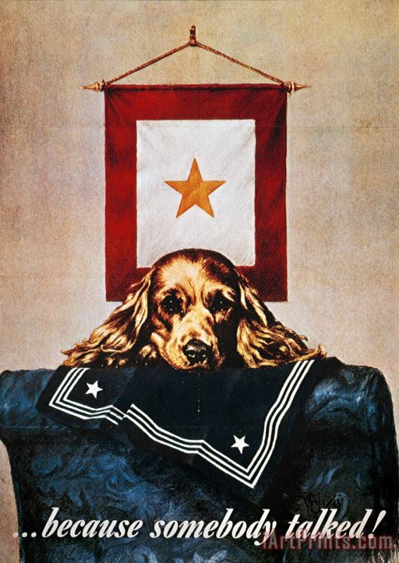 Others Wwii: Propaganda Poster Art Painting