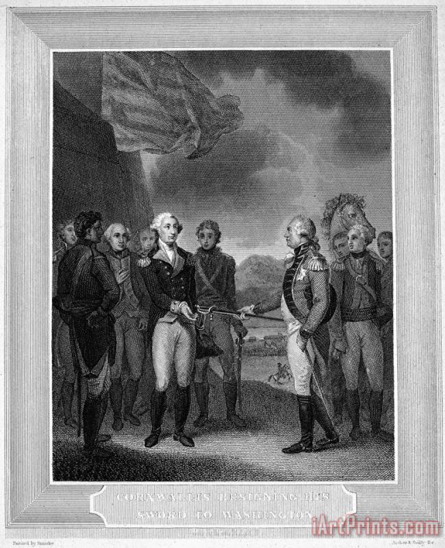 Yorktown: Surrender, 1781 painting - Others Yorktown: Surrender, 1781 Art Print