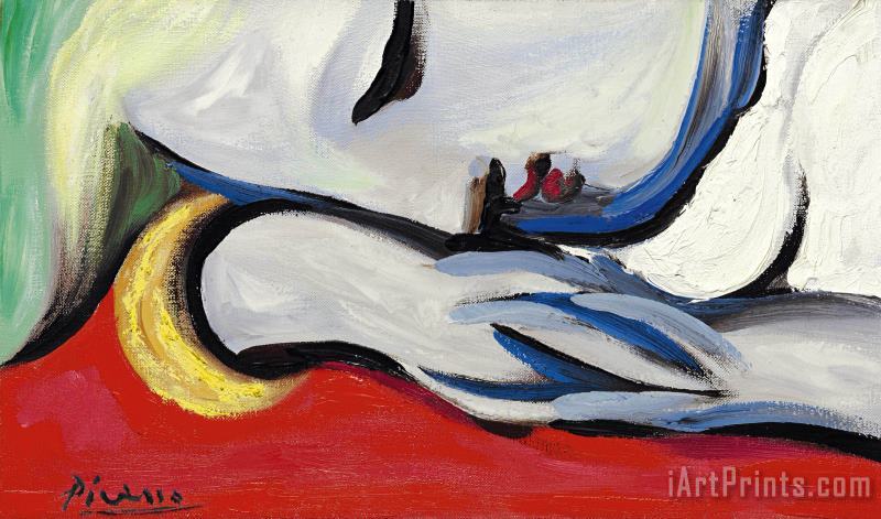 At Rest painting - Pablo Picasso At Rest Art Print