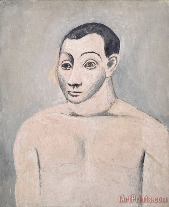 Pablo Picasso Autoportrait (self Portrait) Art Painting