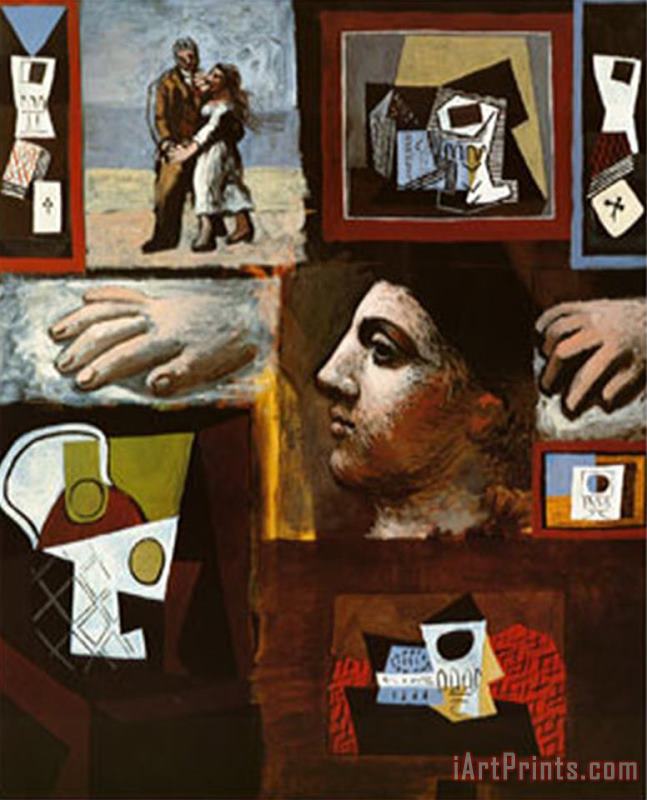 Etudes painting - Pablo Picasso Etudes Art Print
