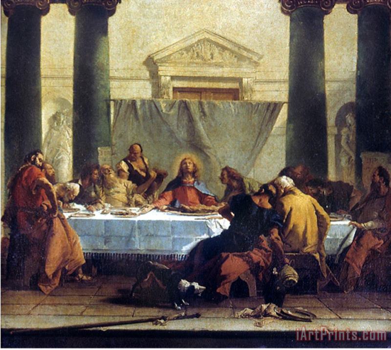 Pablo Picasso Giovanni Battista Tiepolo G B Tiepolo Last Supper Art Print