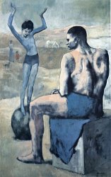 Pablo Picasso Girl on The Ball 1905