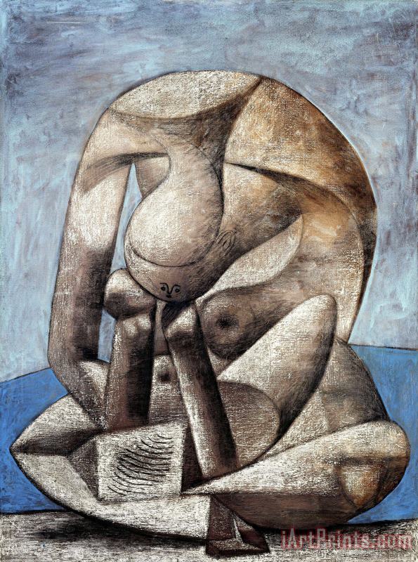 Pablo Picasso Grande Baigneuse Au Livre C 1937 Art Painting