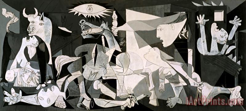 Guernica painting - Pablo Picasso Guernica Art Print