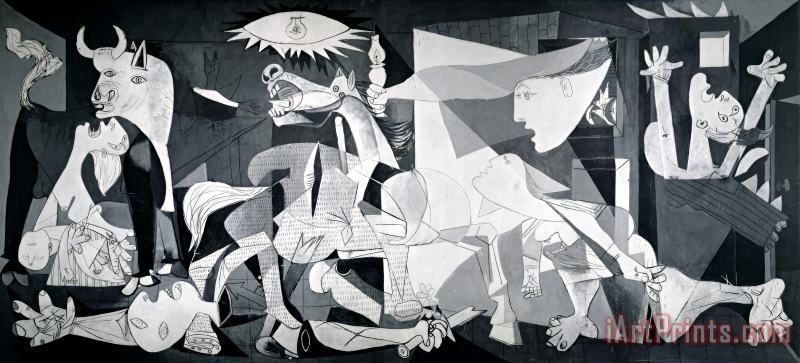 Guernica painting - Pablo Picasso Guernica Art Print