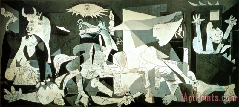 Pablo Picasso Guernica C 1937 Art Print
