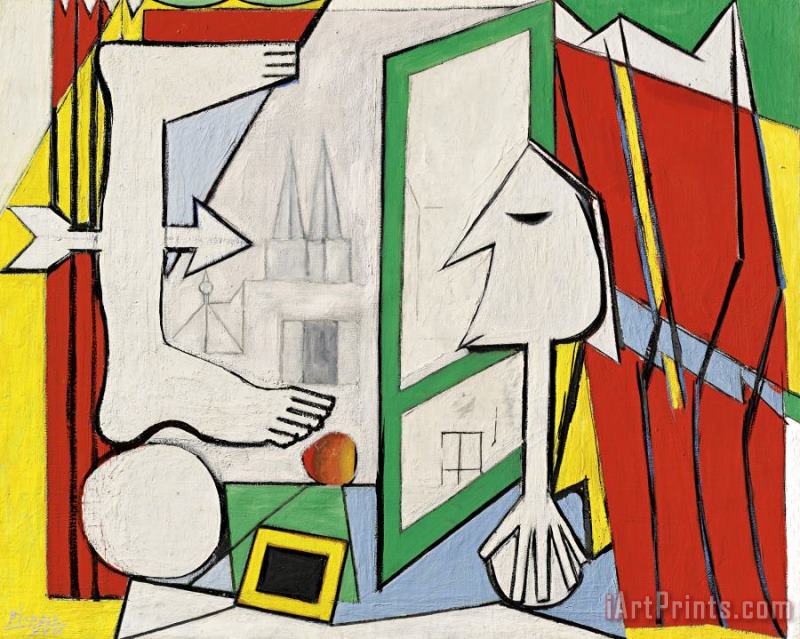 Pablo Picasso La Fenetre Ouverte Art Painting