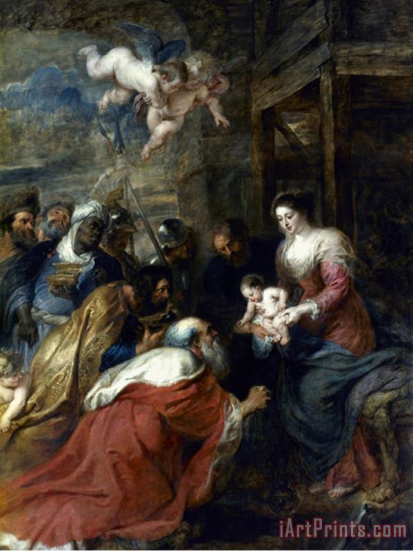 Peter Paul Rubens Adoration of The Magi painting - Pablo Picasso Peter Paul Rubens Adoration of The Magi Art Print