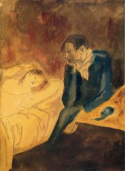 Pablo Picasso Sleeping Woman Meditation 1904