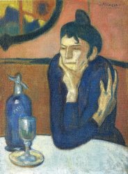 Pablo Picasso The Absinthe Drinker 1901