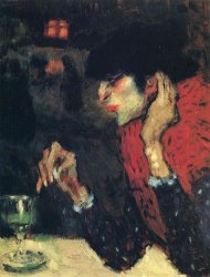 Pablo Picasso The Absinthe Drinker 1901 1