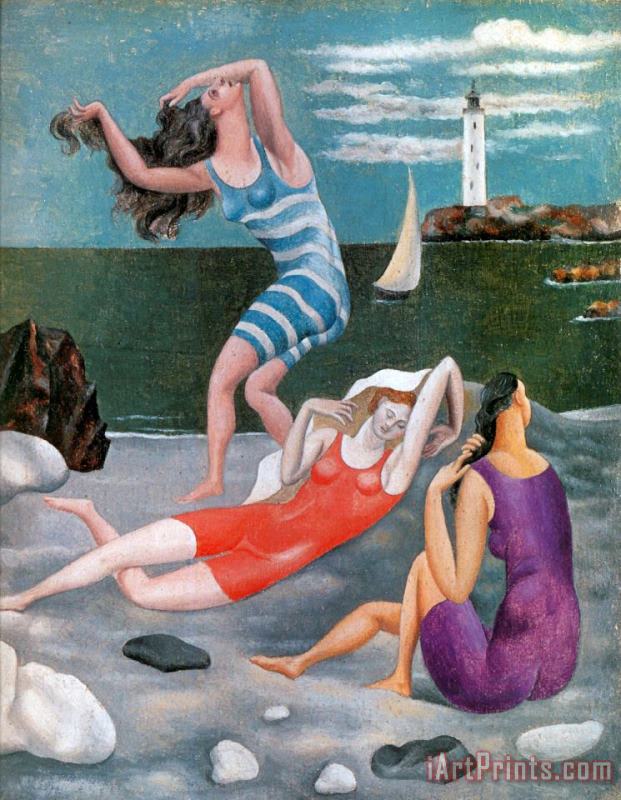 Pablo Picasso The Bathers C 1918 Art Print