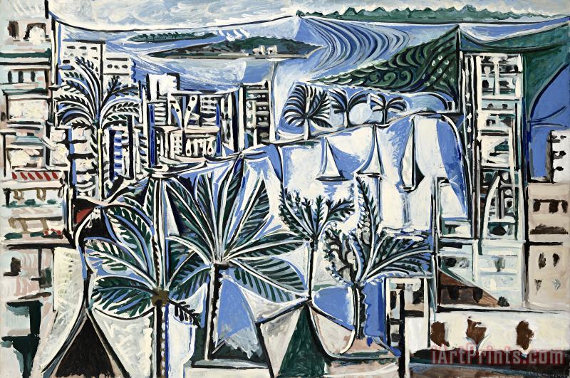 Pablo Picasso The Bay of Cannes Art Painting