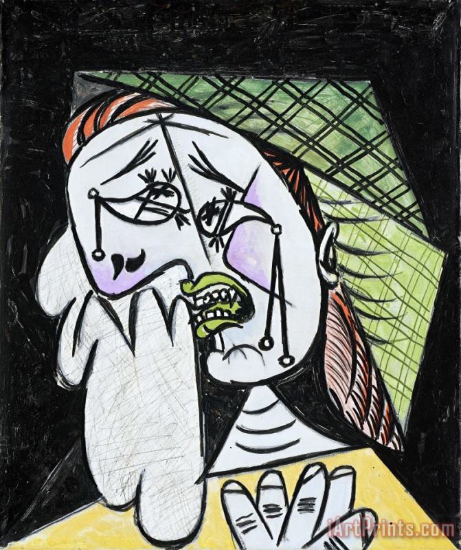 Pablo Picasso Weeping Woman with Handkerchief Art Print