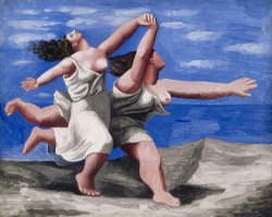 Pablo Picasso Women Running on The Beach C 1922