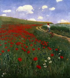 Pal Szinyei Merse The Poppy Field