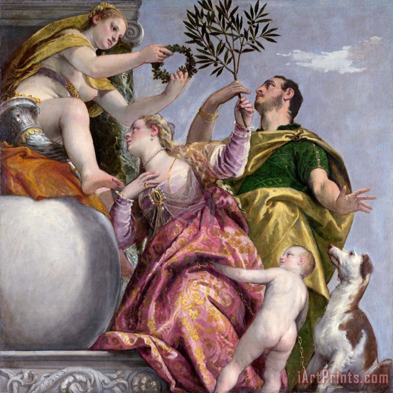 Paolo Caliari Veronese Happy Union Art Painting