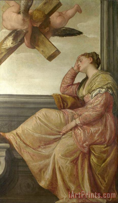 Paolo Caliari Veronese The Dream of Saint Helena Art Print