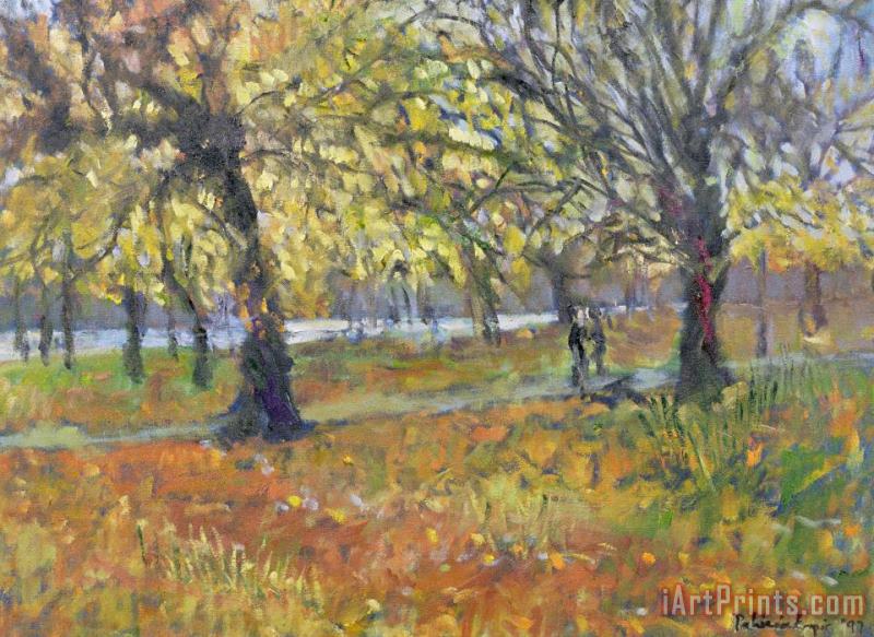 Patricia Espir November In Hyde Park Art Painting
