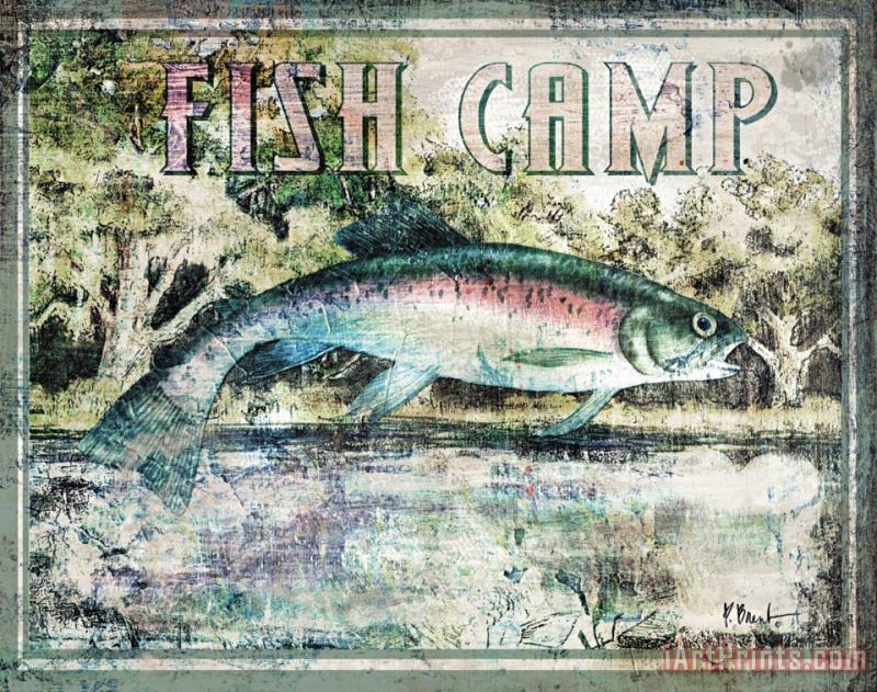 Paul Brent Fish Camp Art Print