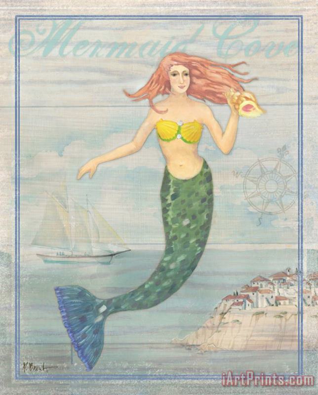 Paul Brent Mermaid Cove Art Print