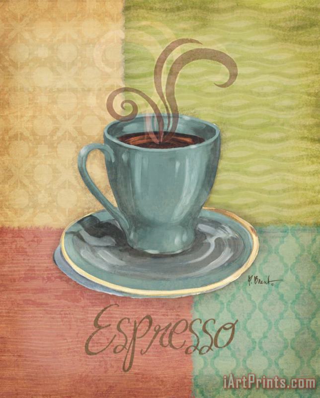 Quattro Coffee III painting - Paul Brent Quattro Coffee III Art Print