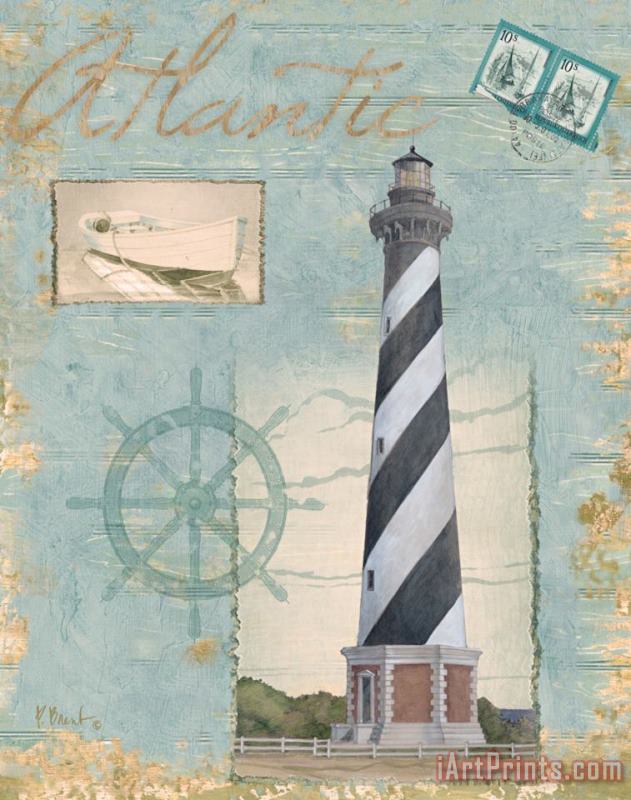 Paul Brent Seacoast Lighthouse I Art Painting