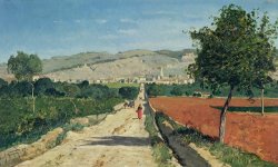 Paul Camille Guigou Landscape in Provence