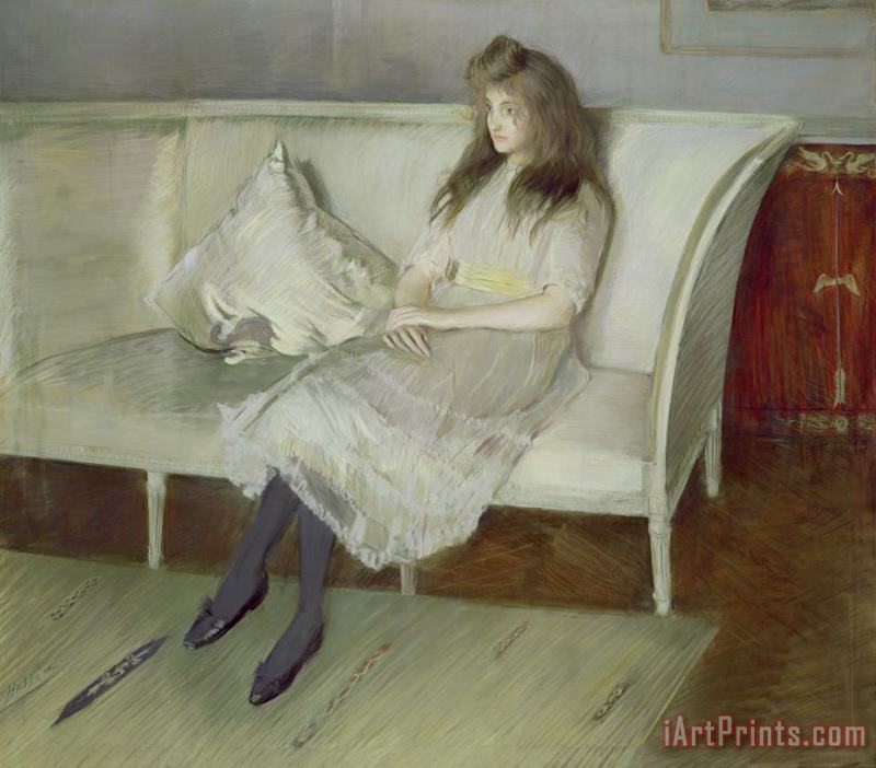 Symphony in White painting - Paul Cesar Helleu Symphony in White Art Print
