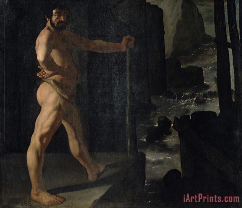 Apotheosis of Delacroix painting - Paul Cezanne Apotheosis of Delacroix Art Print