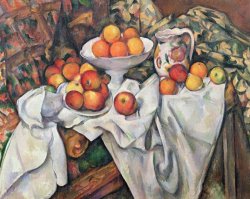 Paul Cezanne Apples and Oranges painting
