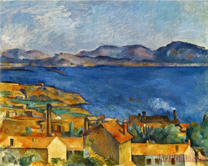 Paul Cezanne Cezanne Marseilles 1886 90 Art Print