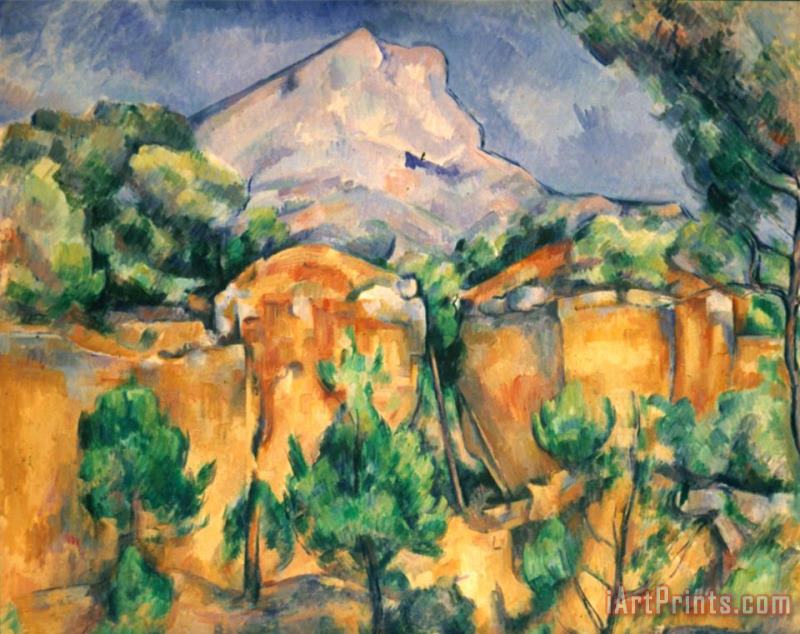 Paul Cezanne Cezanne Sainte Victoire Art Painting