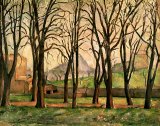 Chestnut trees at the Jas de Bouffan by Paul Cezanne