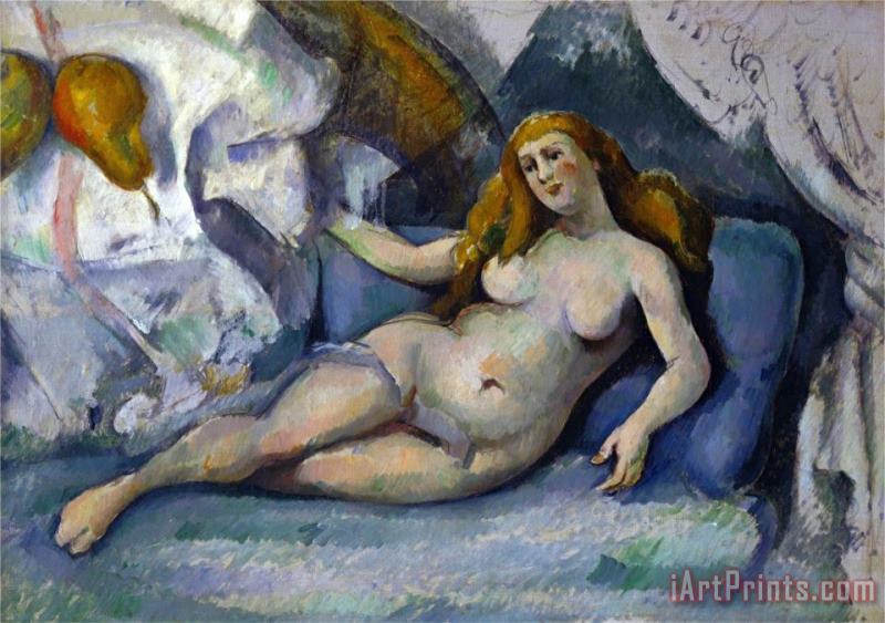 Paul Cezanne Female Nude 1885 1887 Art Painting