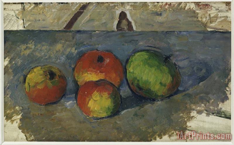 Paul Cezanne Four Apples C 1879 82 Art Painting
