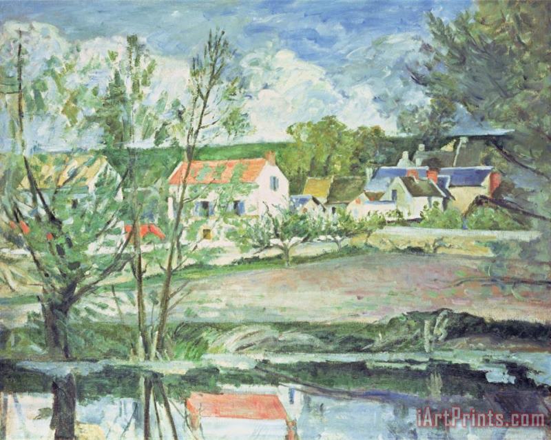 Paul Cezanne In The Oise Valley Art Print