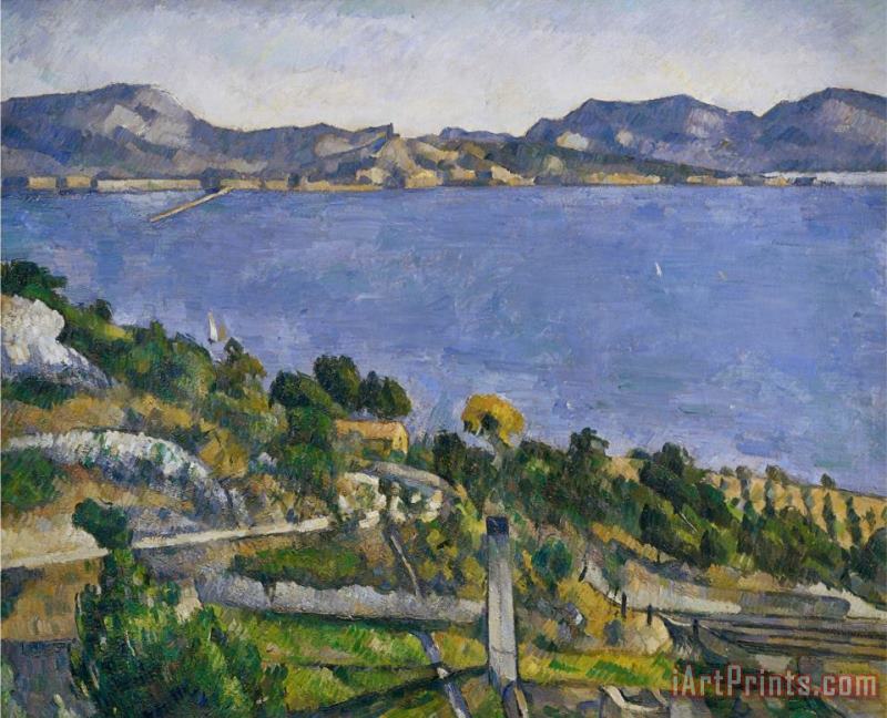 Paul Cezanne L Estaque Art Painting
