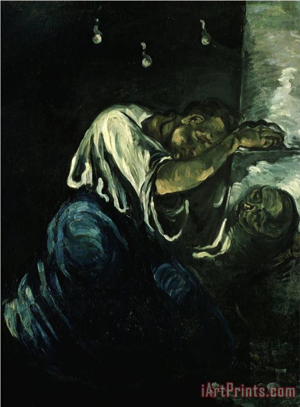 Paul Cezanne La Madelaine Ou La Douleur Mary Magdalene Or Sadness C 1868 69 Art Print