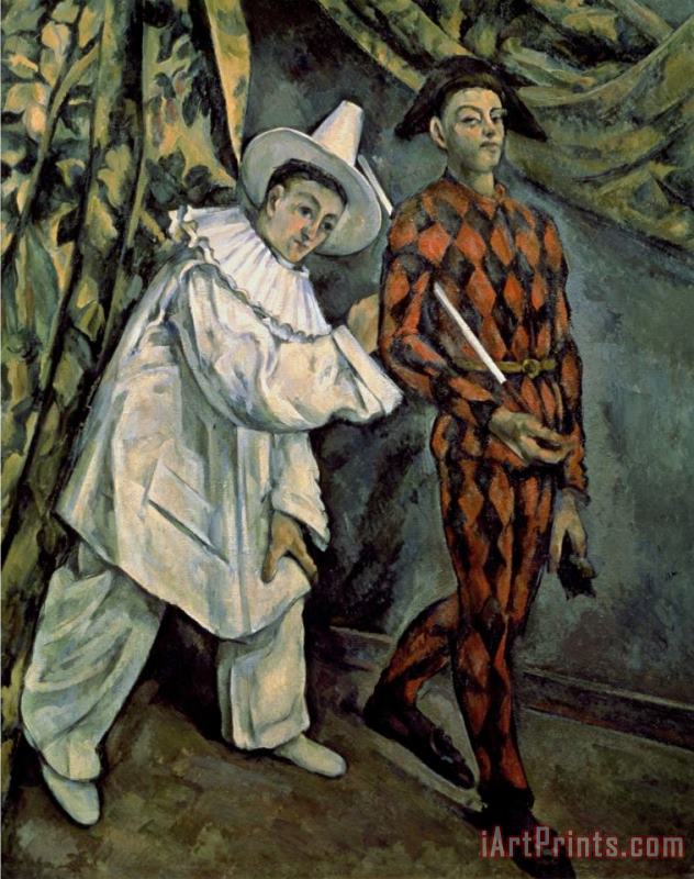 Paul Cezanne Mardi Gras Art Painting