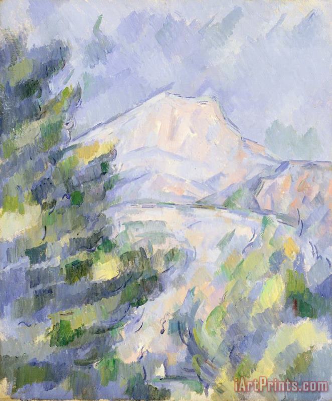 Mont Sainte-Victoire painting - Paul Cezanne Mont Sainte-Victoire Art Print